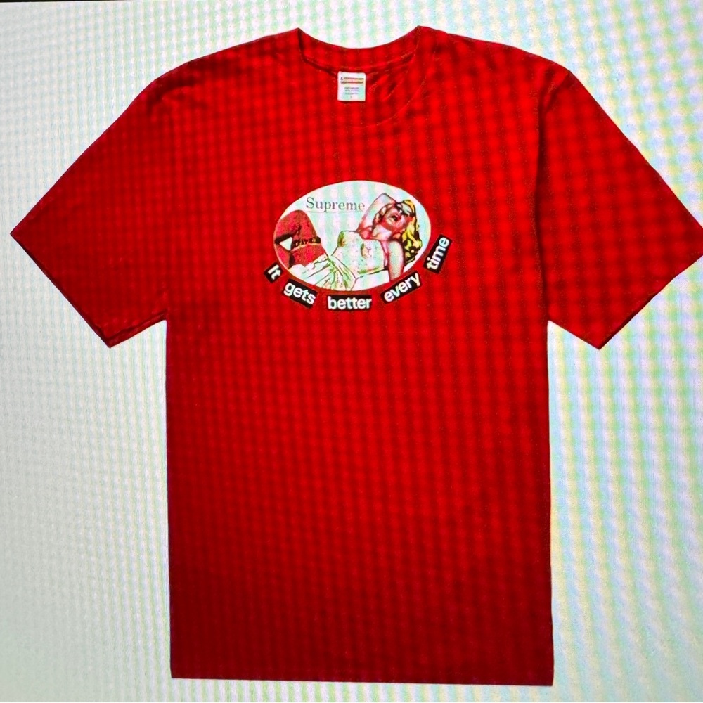 Supreme “It Gets Better Every Time” Tee. Size L. … - image 1